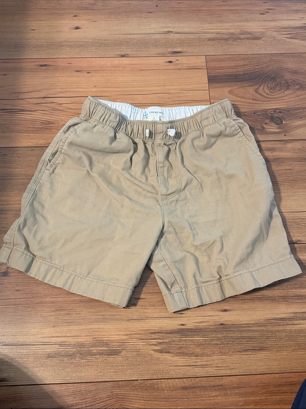 Crewcuts Tan Athletic Drawstring Shorts
